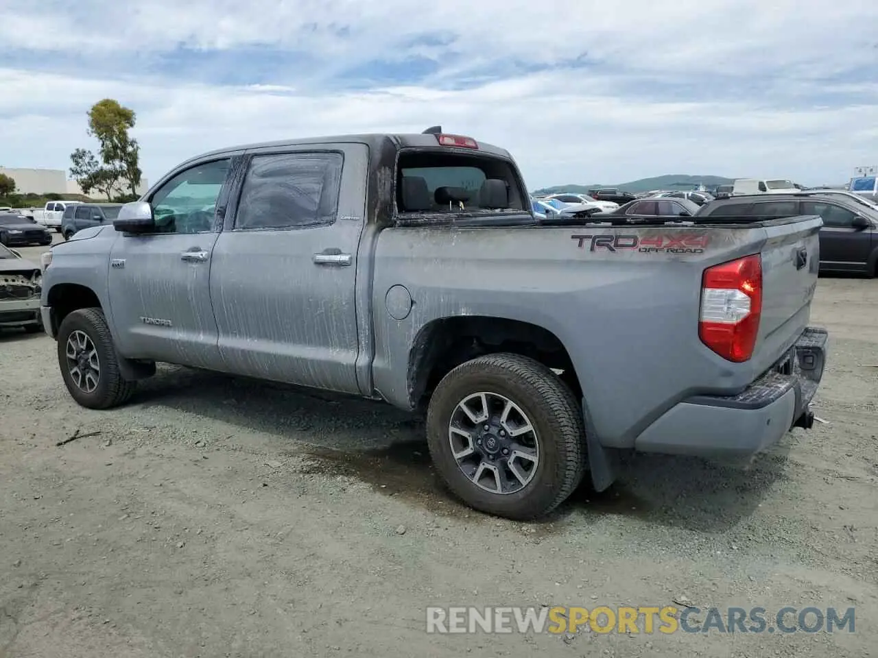 2 Photograph of a damaged car 5TFHY5F14MX997283 TOYOTA TUNDRA 2021