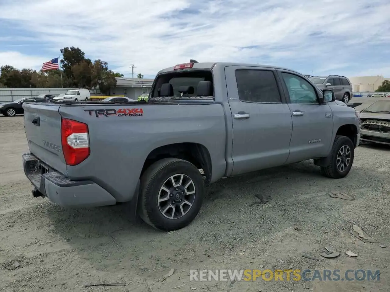 3 Photograph of a damaged car 5TFHY5F14MX997283 TOYOTA TUNDRA 2021