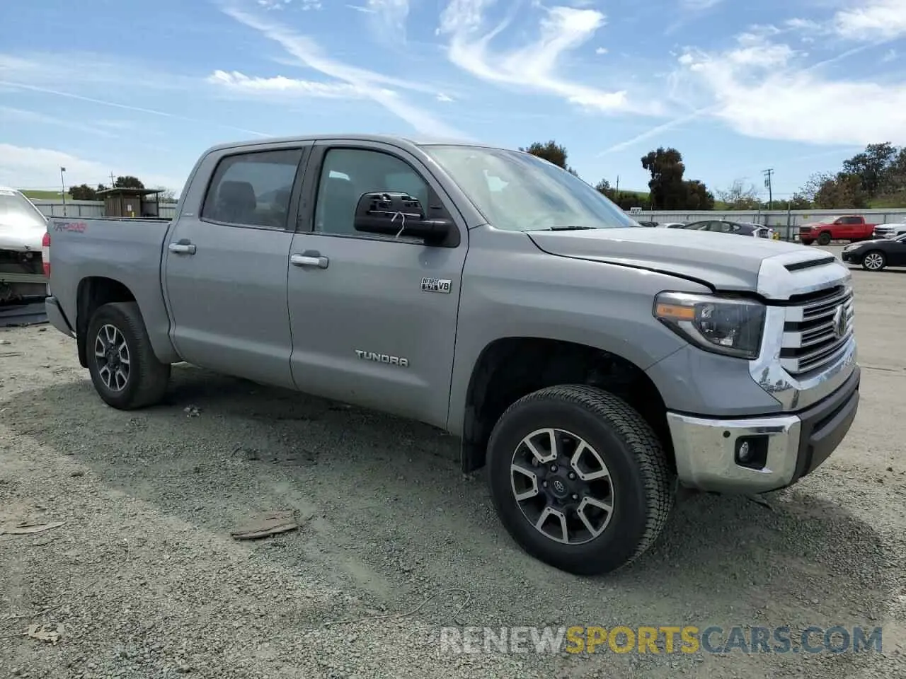 4 Photograph of a damaged car 5TFHY5F14MX997283 TOYOTA TUNDRA 2021