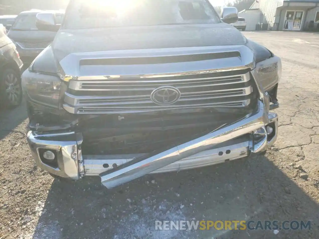 9 Photograph of a damaged car 5TFHY5F16MX009503 TOYOTA TUNDRA 2021