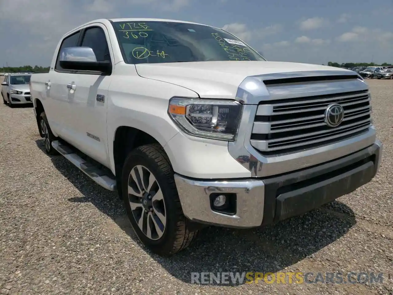 1 Photograph of a damaged car 5TFHY5F17MX019084 TOYOTA TUNDRA 2021