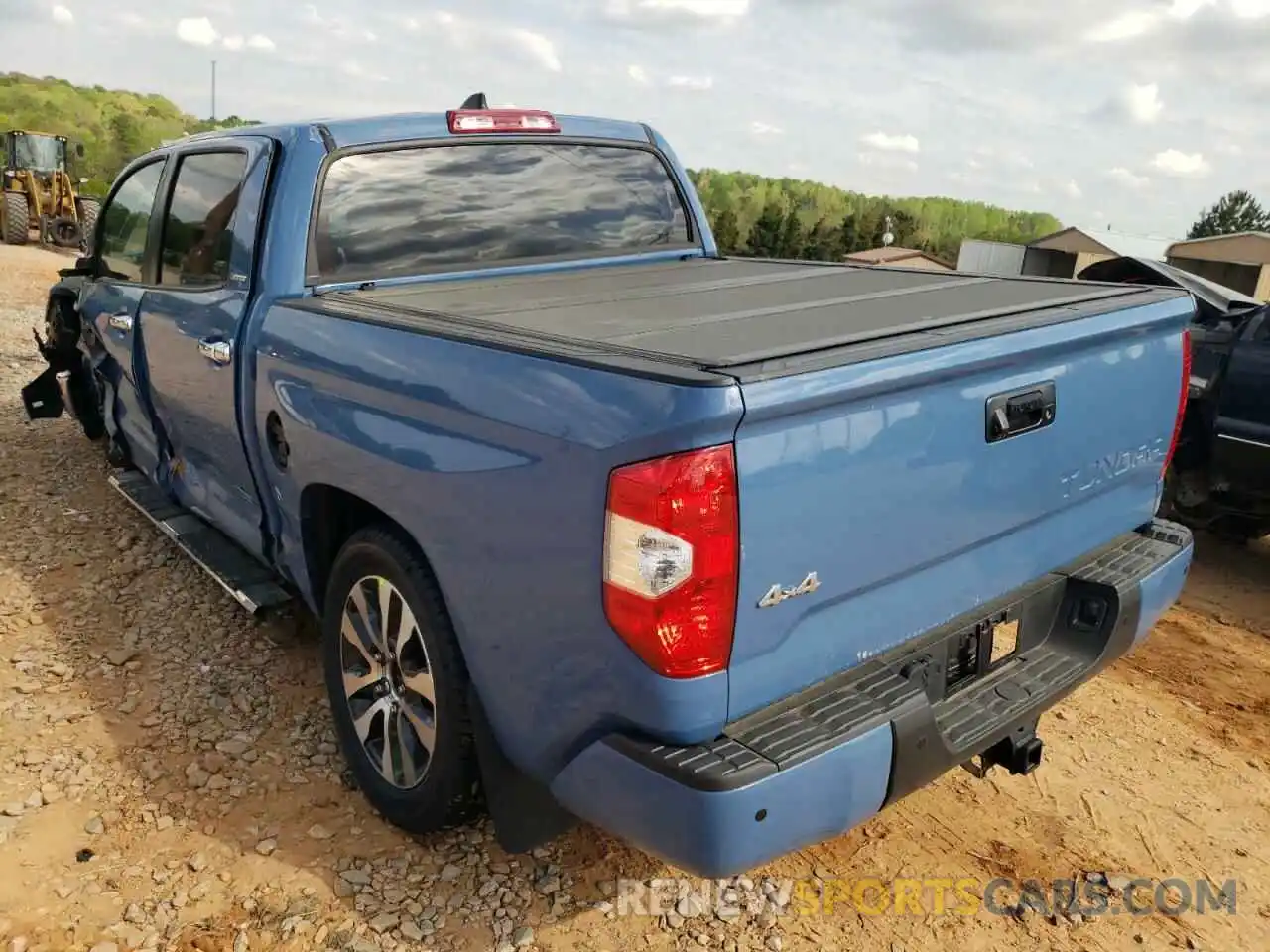 3 Photograph of a damaged car 5TFHY5F17MX974242 TOYOTA TUNDRA 2021