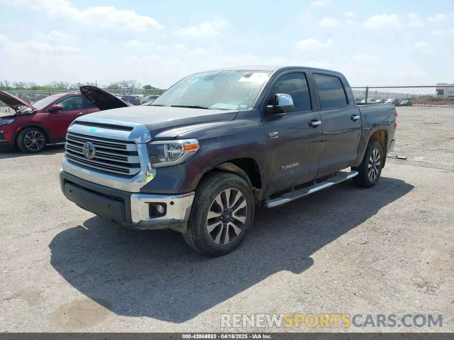 2 Photograph of a damaged car 5TFHY5F19MX015327 TOYOTA TUNDRA 2021
