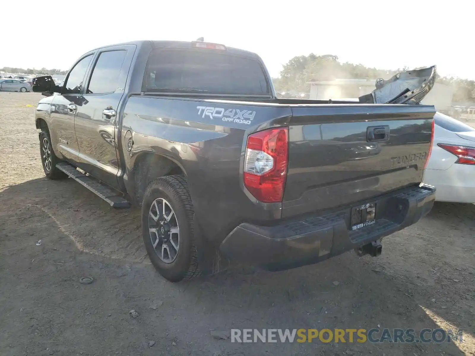 3 Photograph of a damaged car 5TFHY5F19MX965834 TOYOTA TUNDRA 2021