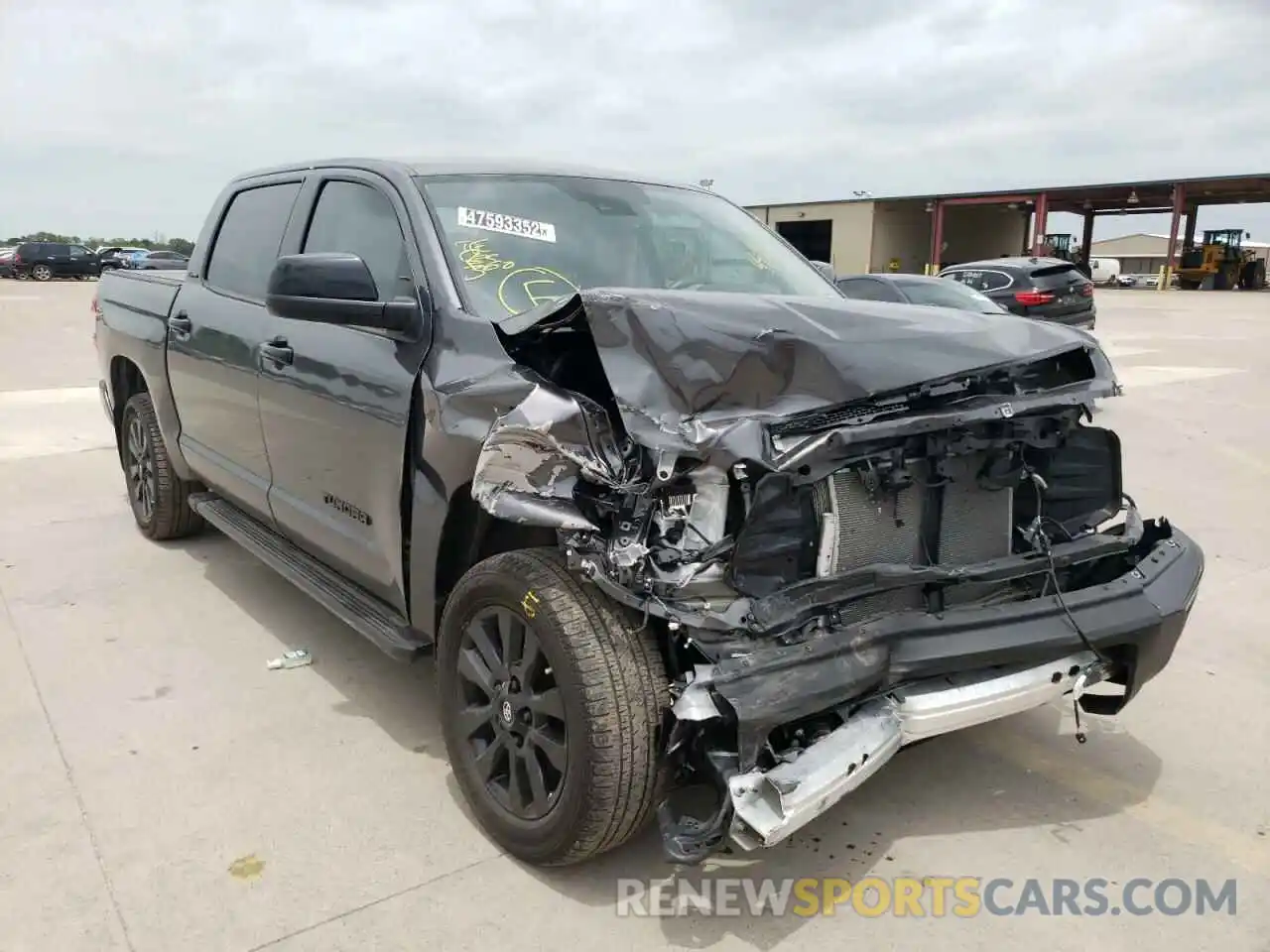 9 Photograph of a damaged car 5TFHY5F19MX982455 TOYOTA TUNDRA 2021