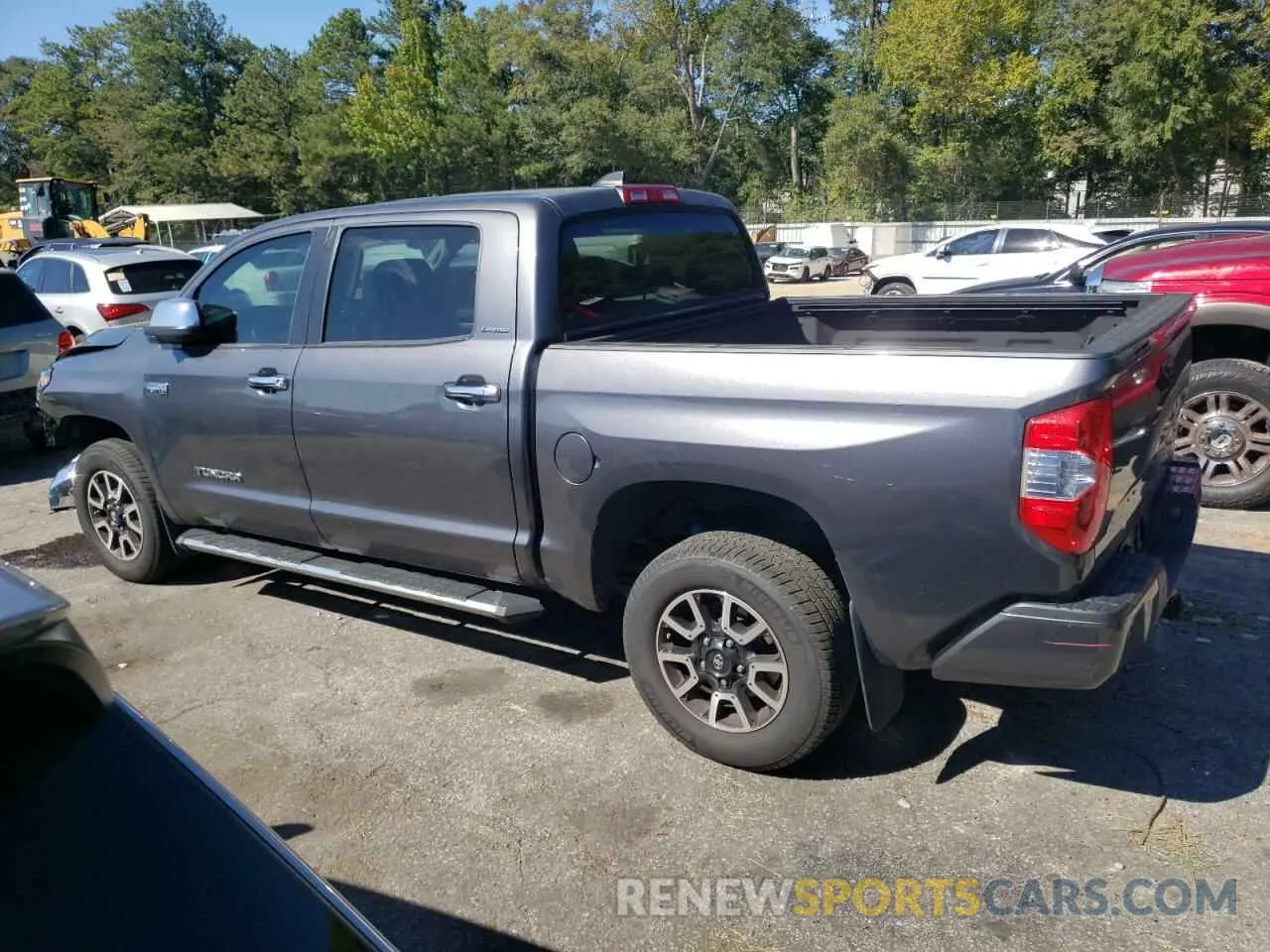 2 Photograph of a damaged car 5TFHY5F1XMX963381 TOYOTA TUNDRA 2021