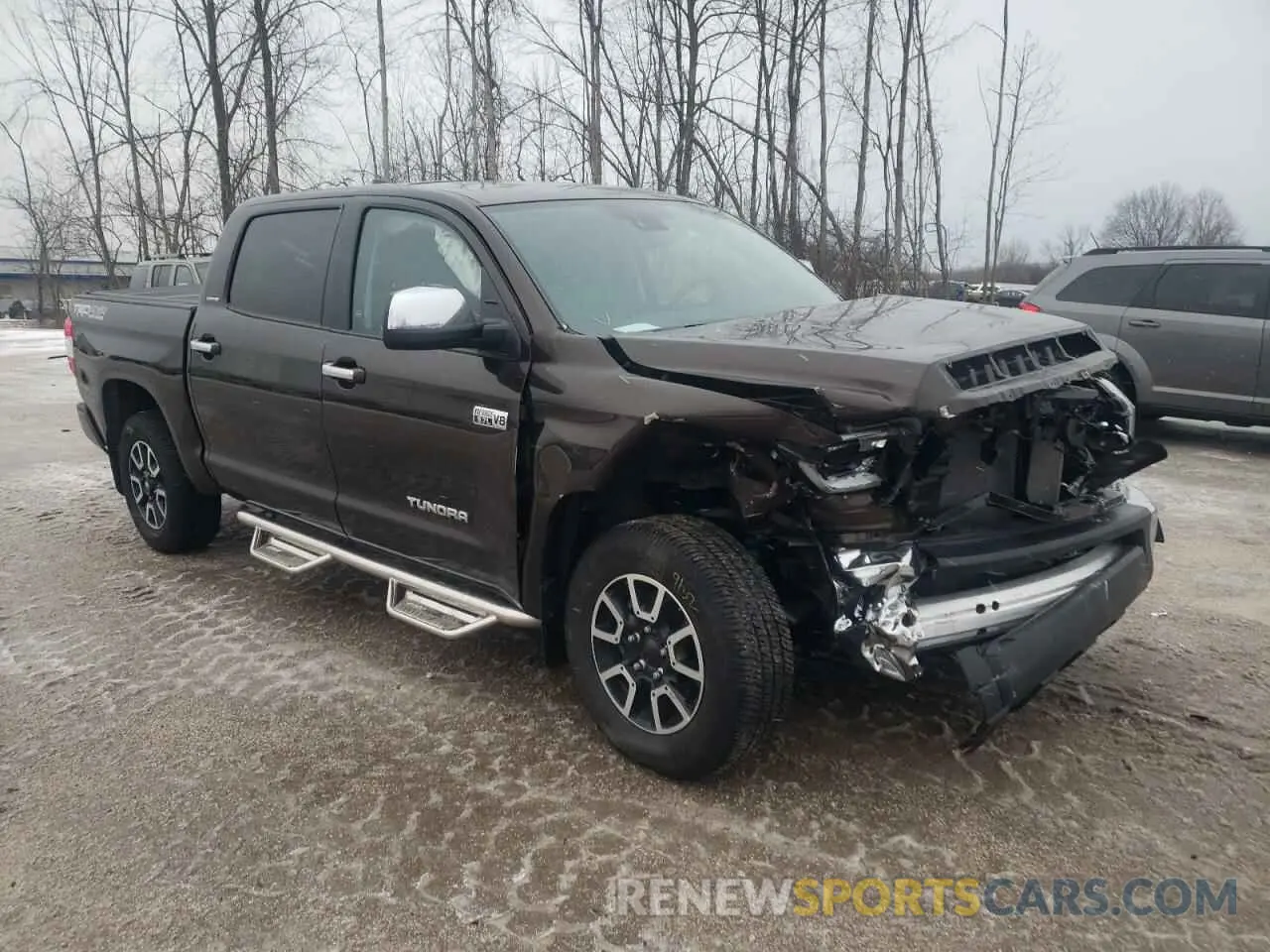1 Photograph of a damaged car 5TFHY5F1XMX999667 TOYOTA TUNDRA 2021