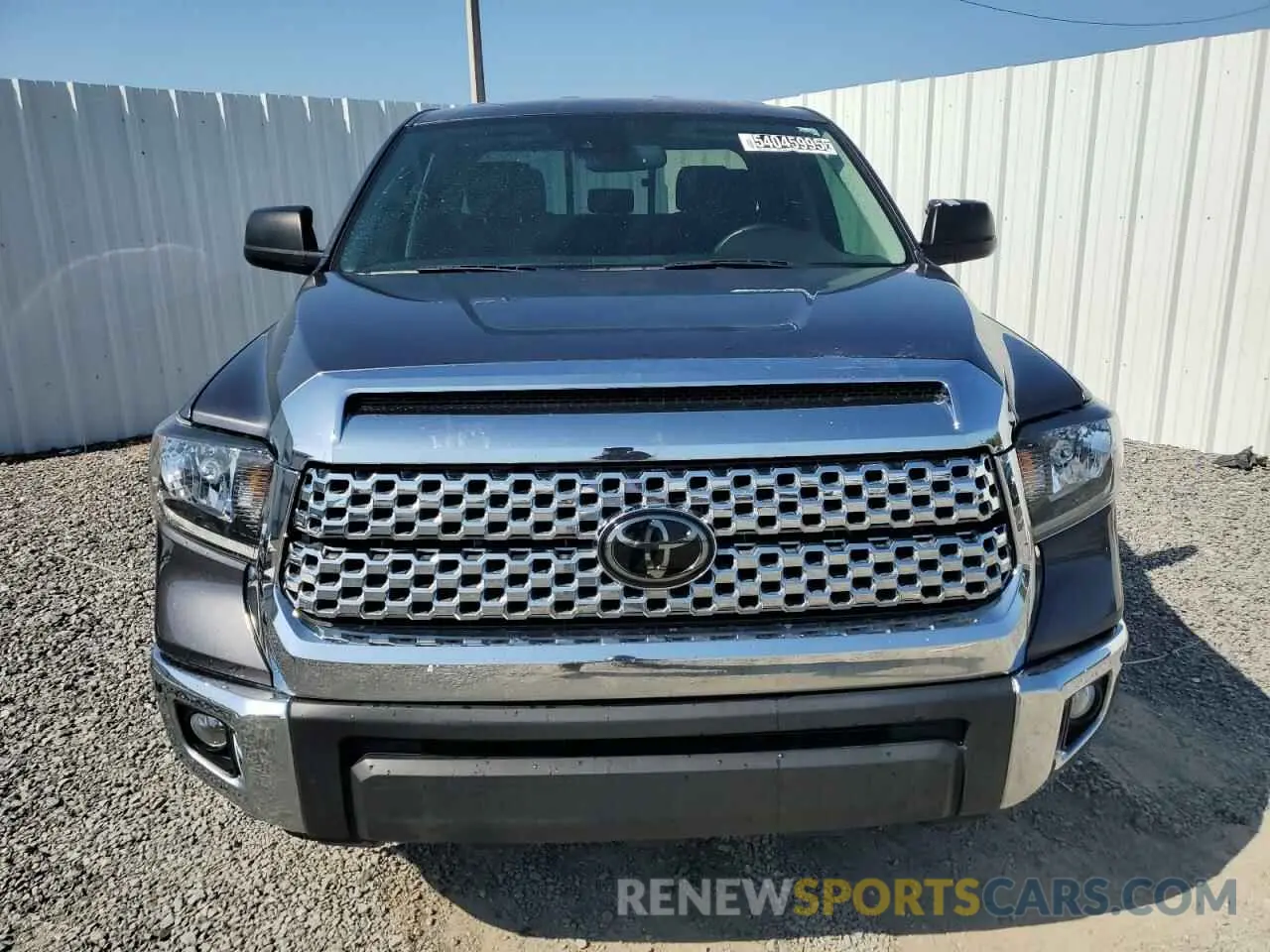 5 Photograph of a damaged car 5TFRY5F14MX287806 TOYOTA TUNDRA 2021
