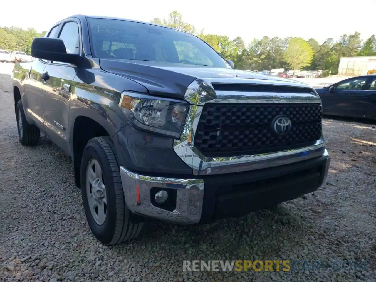 1 Photograph of a damaged car 5TFRY5F15MX291346 TOYOTA TUNDRA 2021