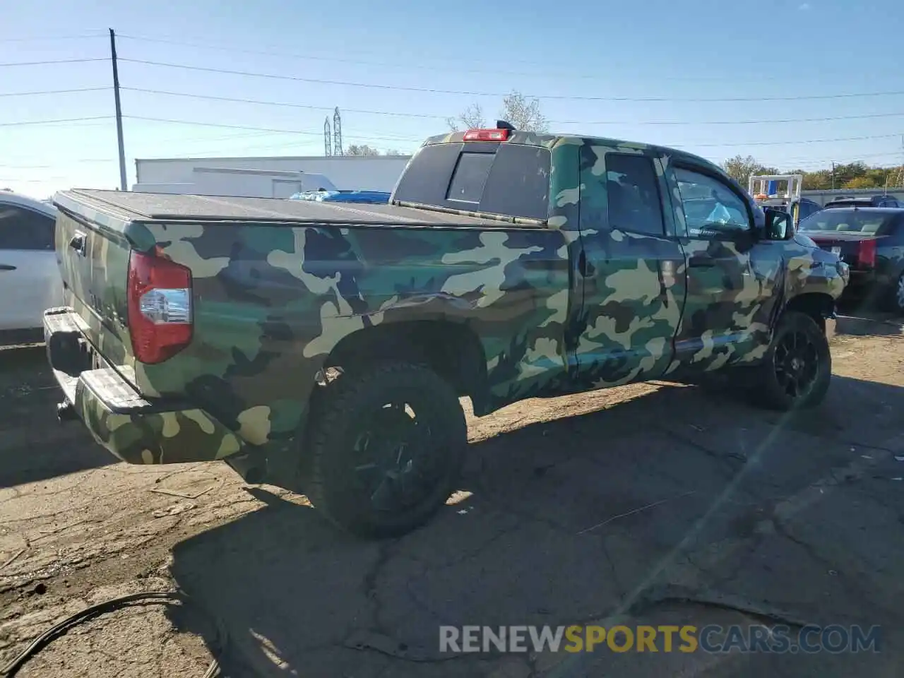 3 Photograph of a damaged car 5TFRY5F15MX292786 TOYOTA TUNDRA 2021