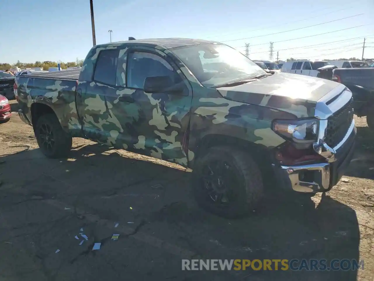 4 Photograph of a damaged car 5TFRY5F15MX292786 TOYOTA TUNDRA 2021