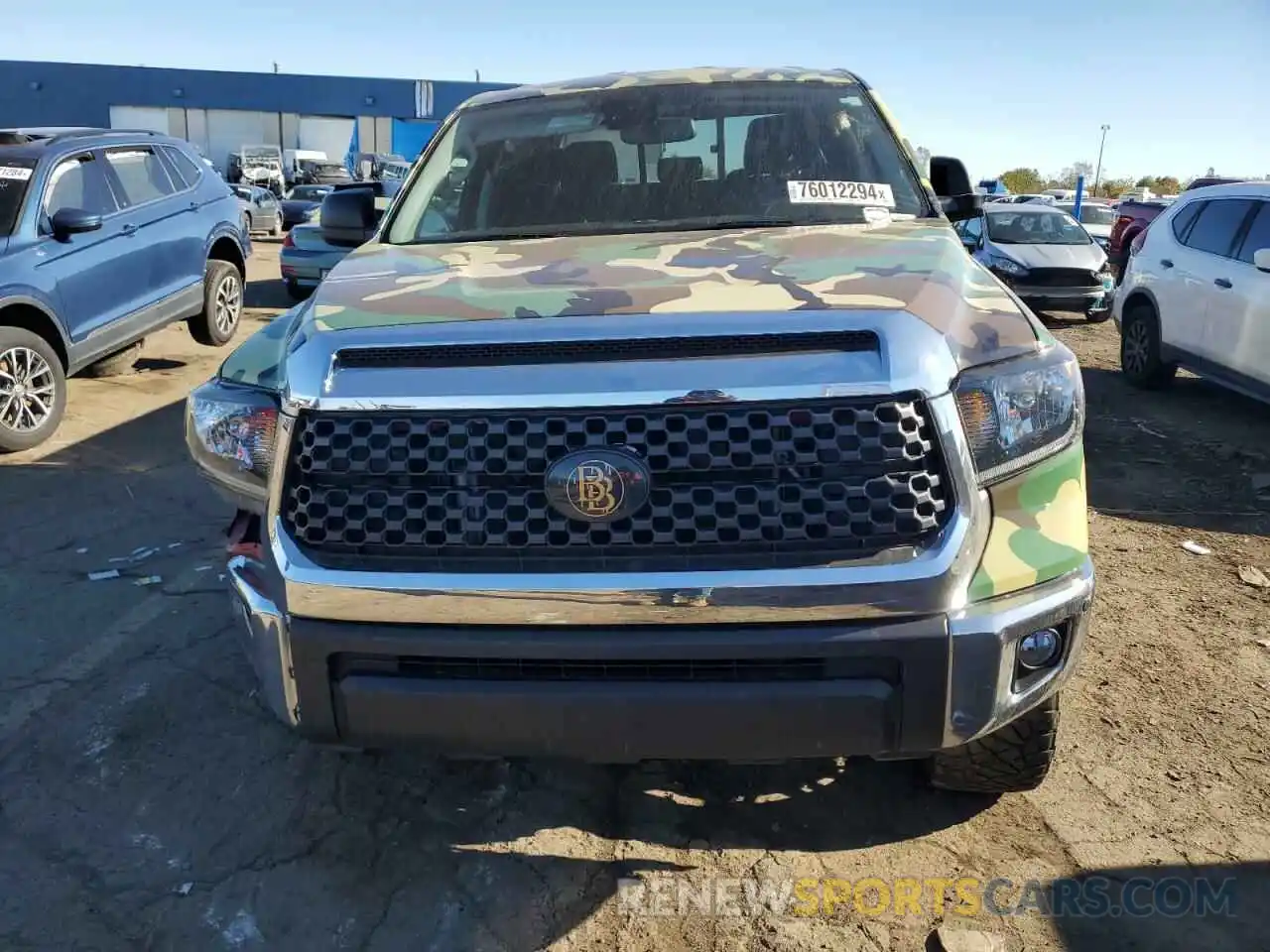 5 Photograph of a damaged car 5TFRY5F15MX292786 TOYOTA TUNDRA 2021