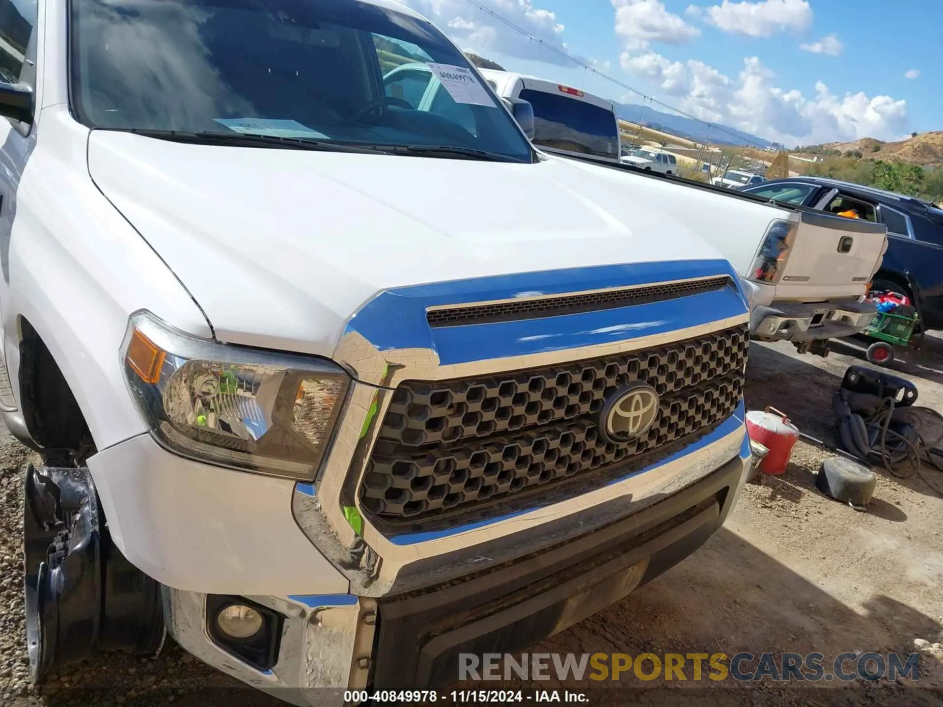 12 Photograph of a damaged car 5TFRY5F17MX279862 TOYOTA TUNDRA 2021