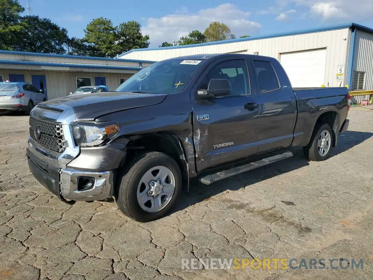 1 Photograph of a damaged car 5TFRY5F17MX298024 TOYOTA TUNDRA 2021