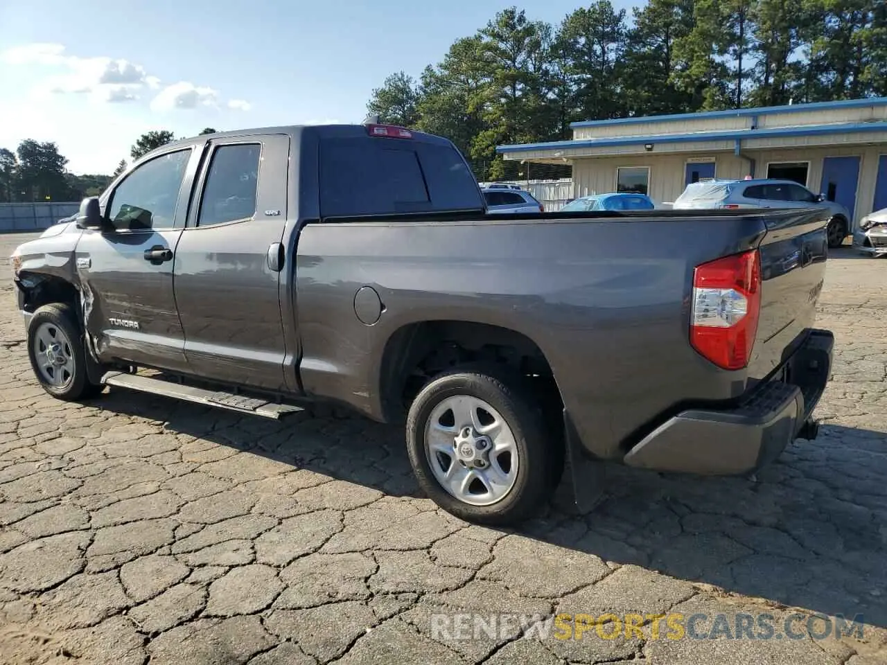 2 Photograph of a damaged car 5TFRY5F17MX298024 TOYOTA TUNDRA 2021