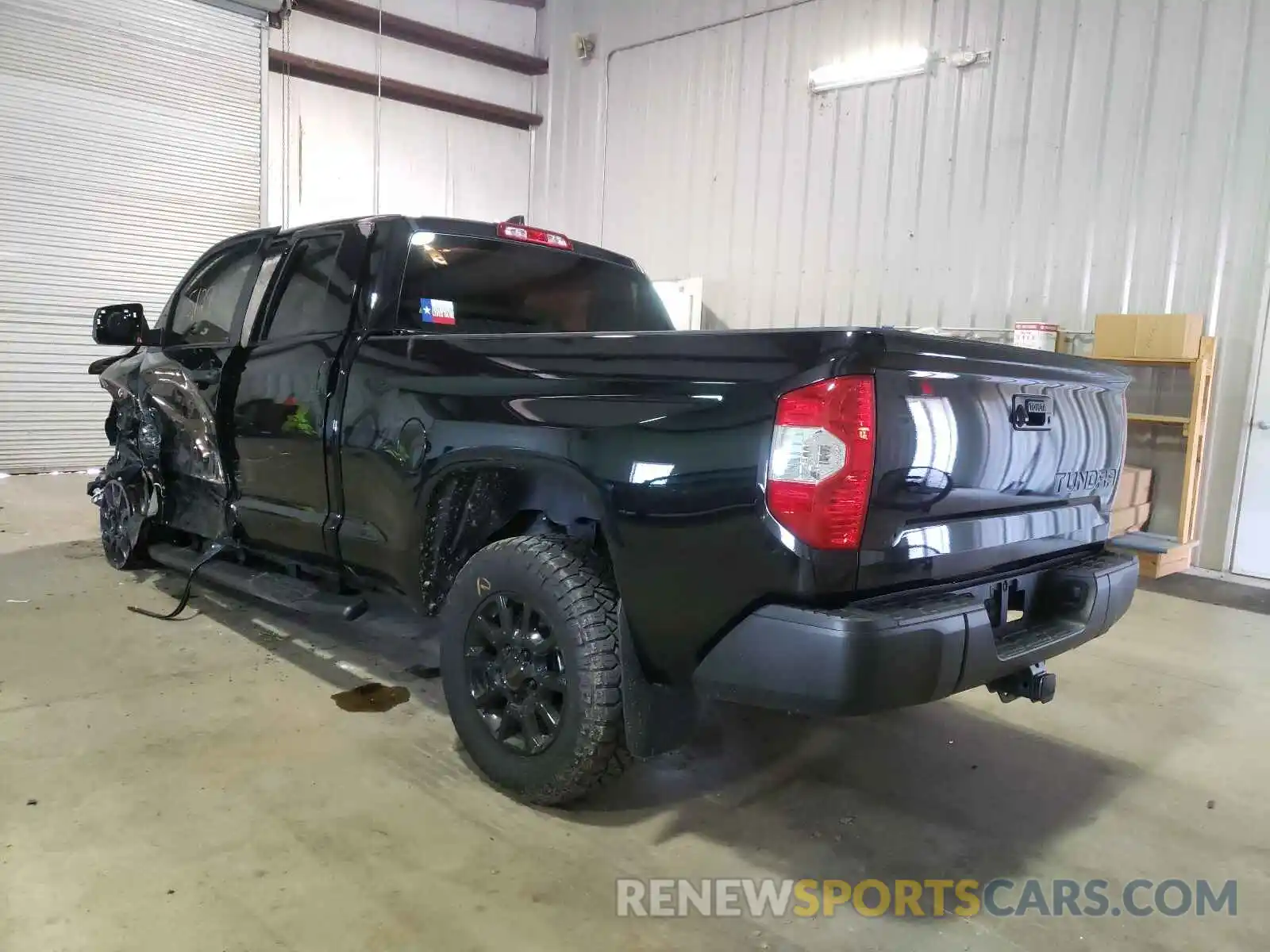 3 Photograph of a damaged car 5TFRY5F18MX278896 TOYOTA TUNDRA 2021