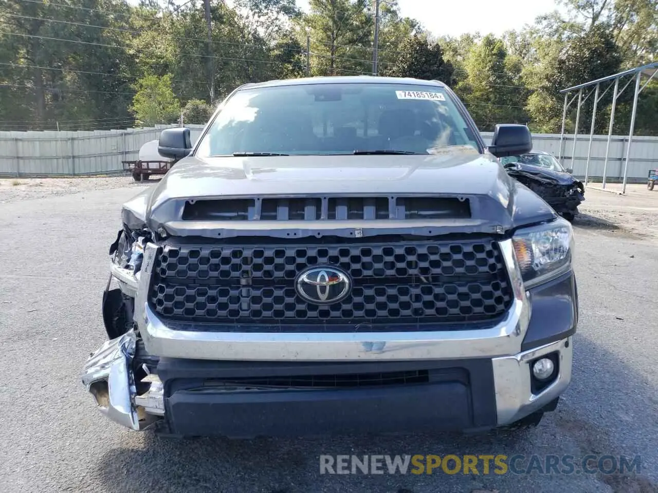 5 Photograph of a damaged car 5TFRY5F18MX296962 TOYOTA TUNDRA 2021