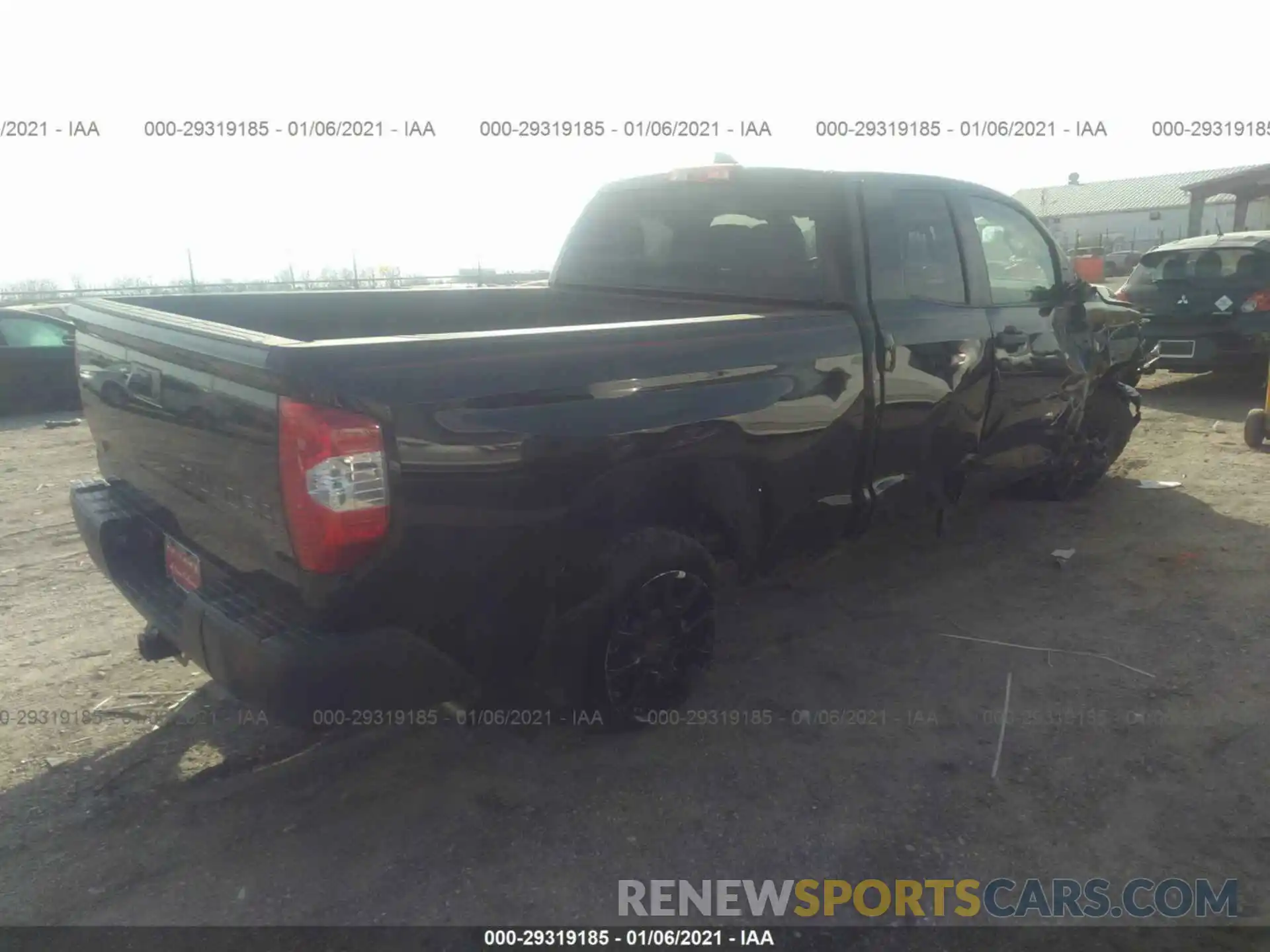 4 Photograph of a damaged car 5TFRY5F19MX275683 TOYOTA TUNDRA 2021