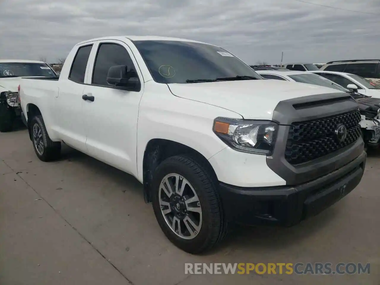 1 Photograph of a damaged car 5TFRY5F19MX281841 TOYOTA TUNDRA 2021