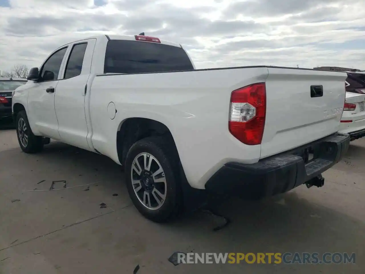 3 Photograph of a damaged car 5TFRY5F19MX281841 TOYOTA TUNDRA 2021