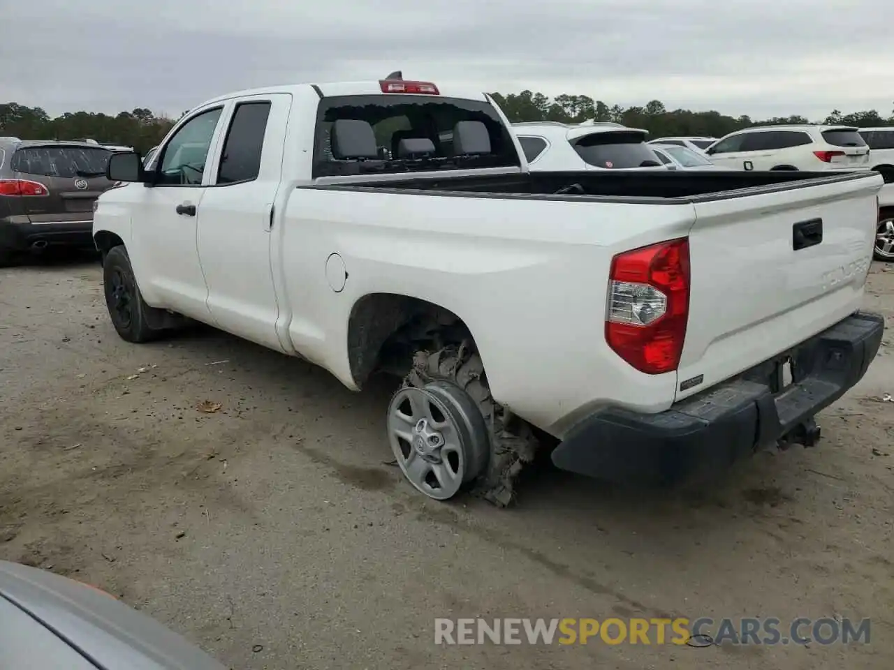 2 Photograph of a damaged car 5TFRY5F19MX289681 TOYOTA TUNDRA 2021