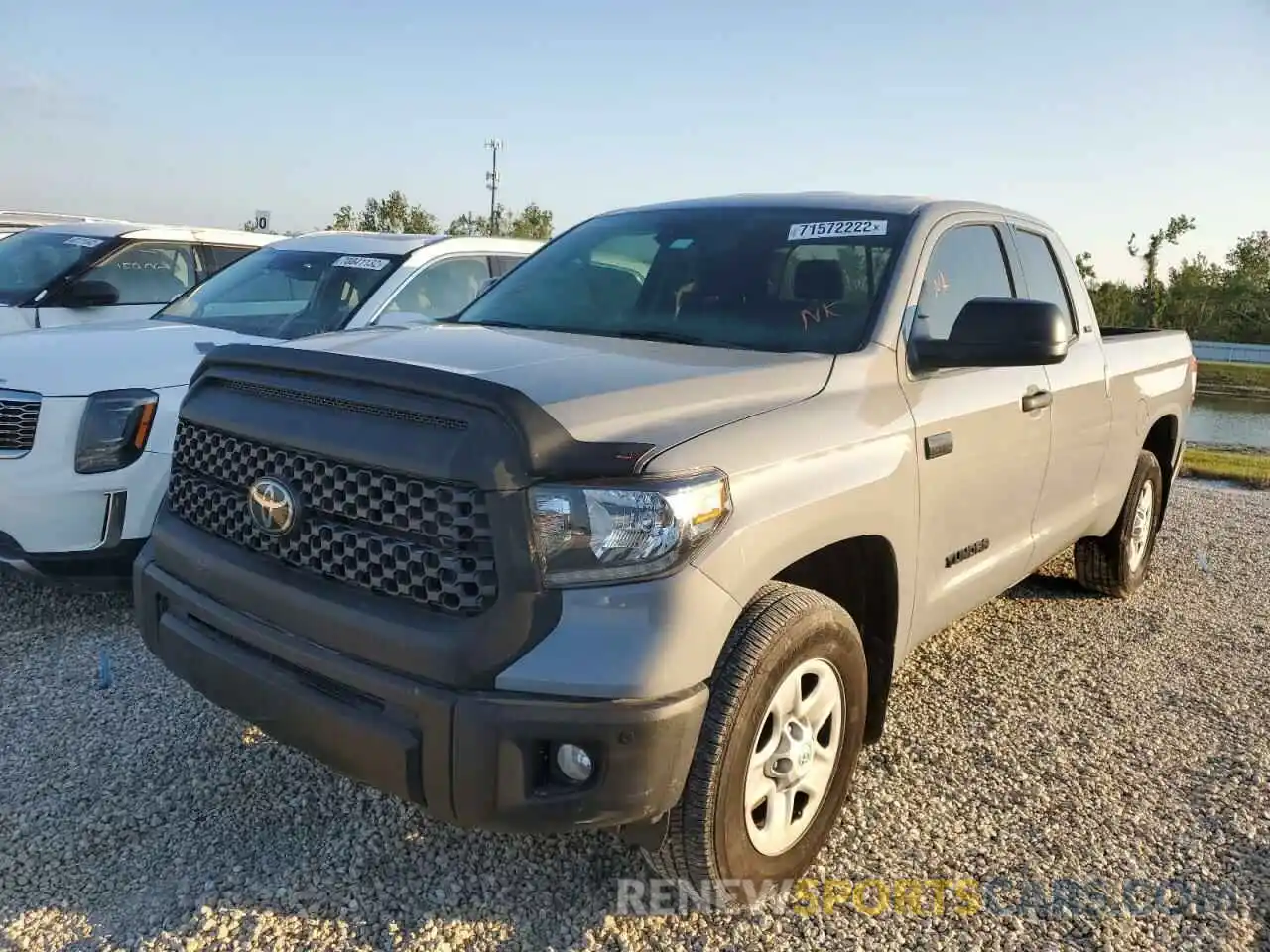 1 Photograph of a damaged car 5TFRY5F19MX293570 TOYOTA TUNDRA 2021