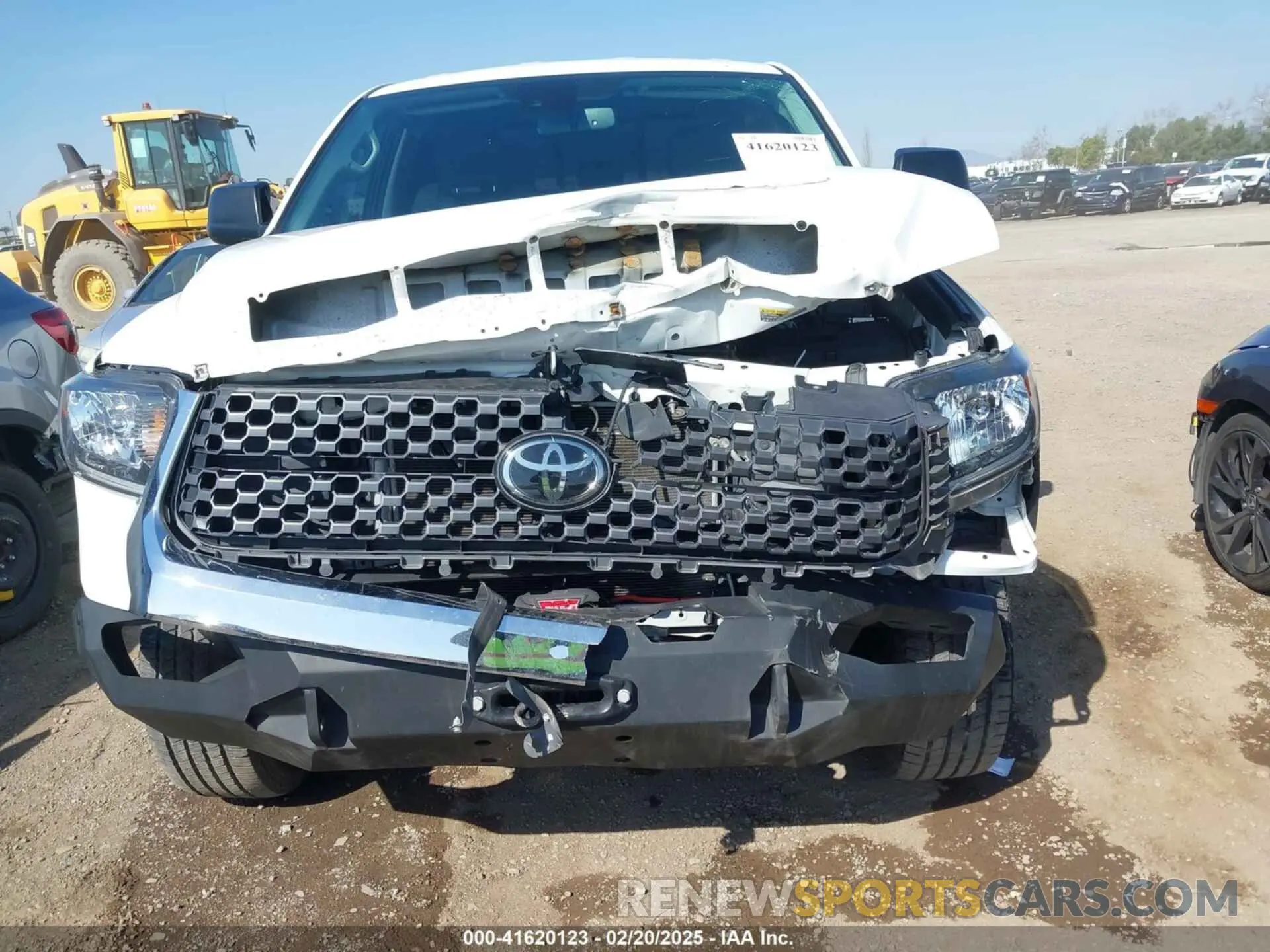 6 Photograph of a damaged car 5TFRY5F19MX293763 TOYOTA TUNDRA 2021
