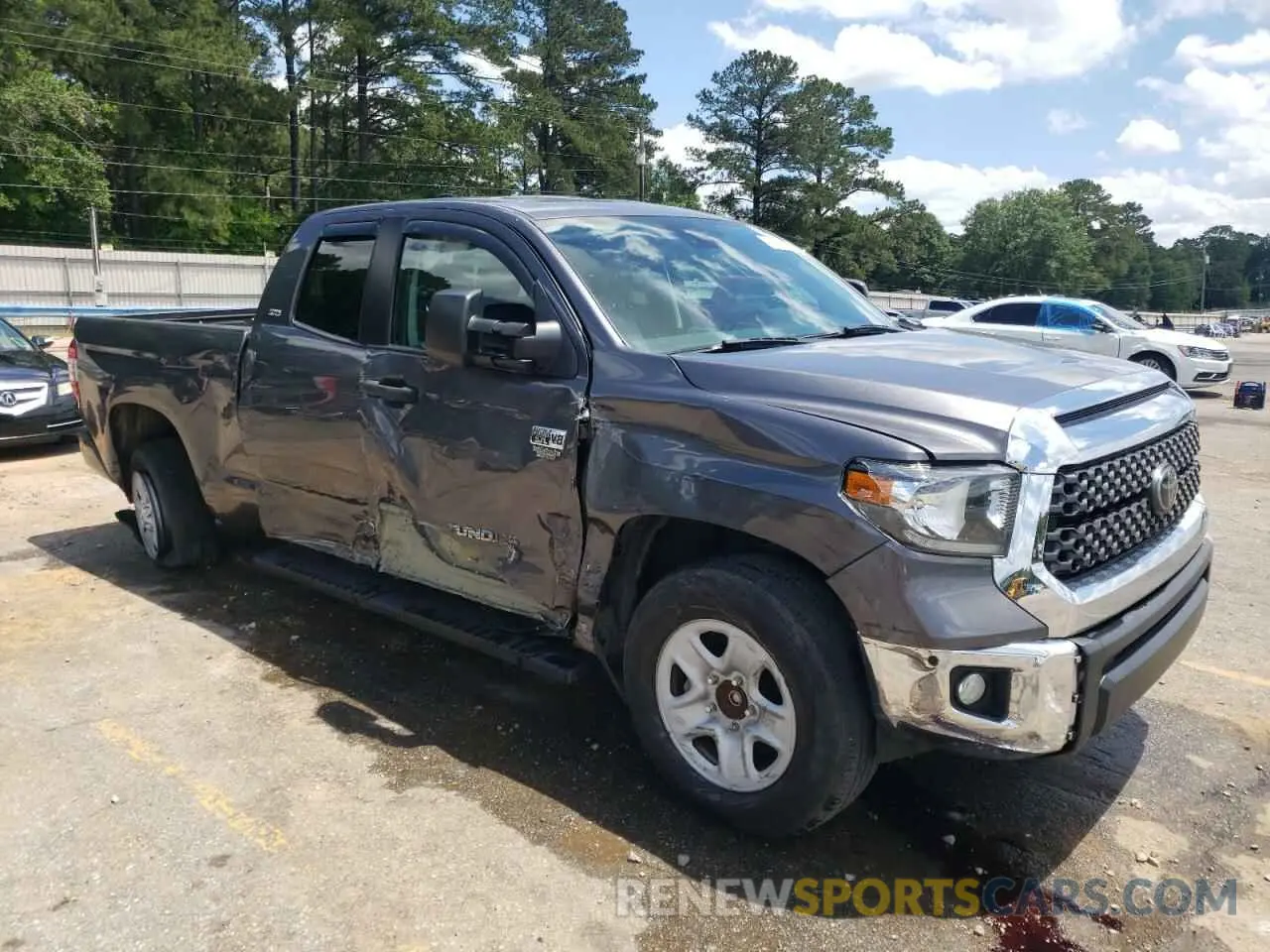 4 Photograph of a damaged car 5TFRY5F19MX298025 TOYOTA TUNDRA 2021