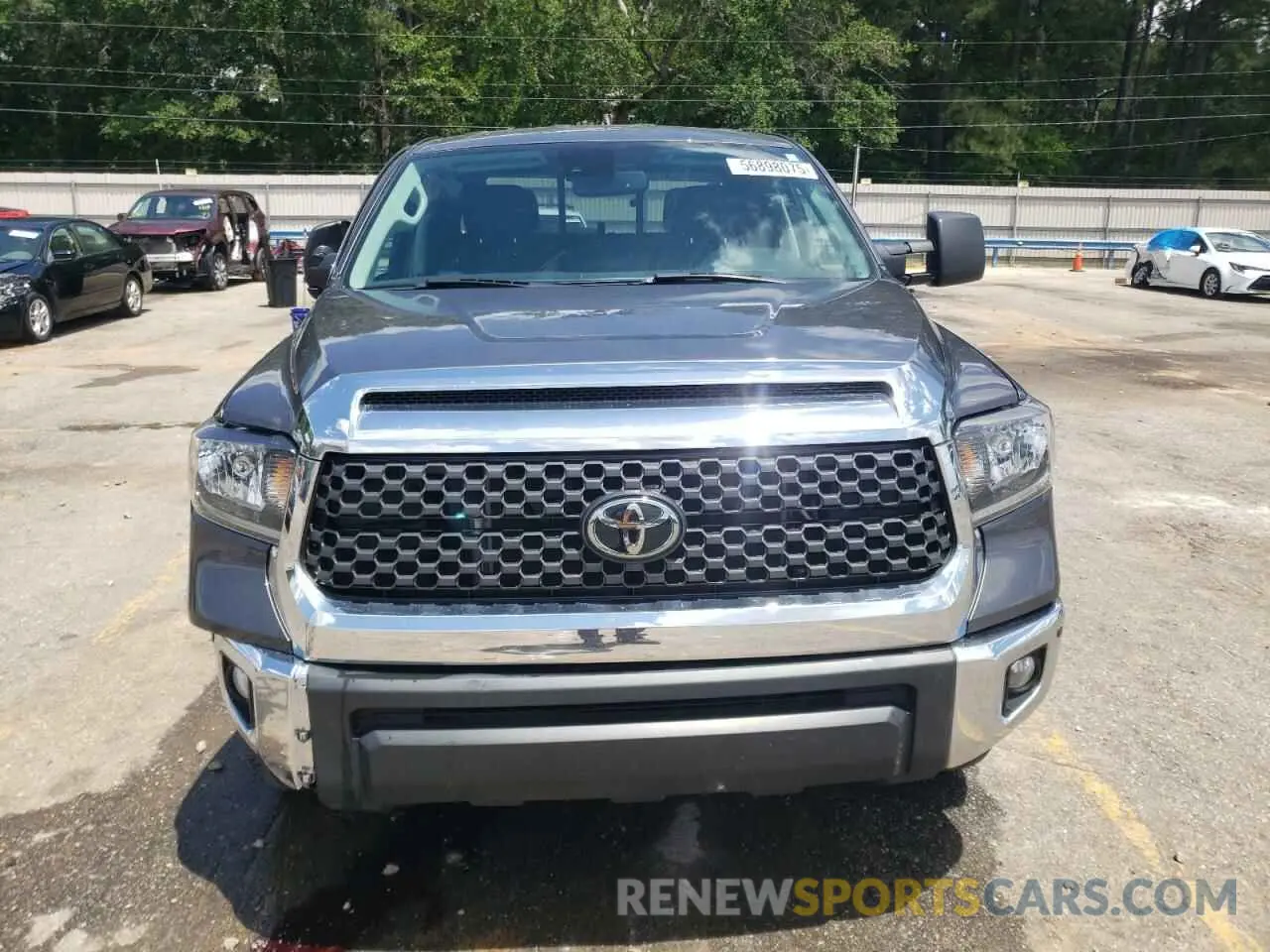 5 Photograph of a damaged car 5TFRY5F19MX298025 TOYOTA TUNDRA 2021