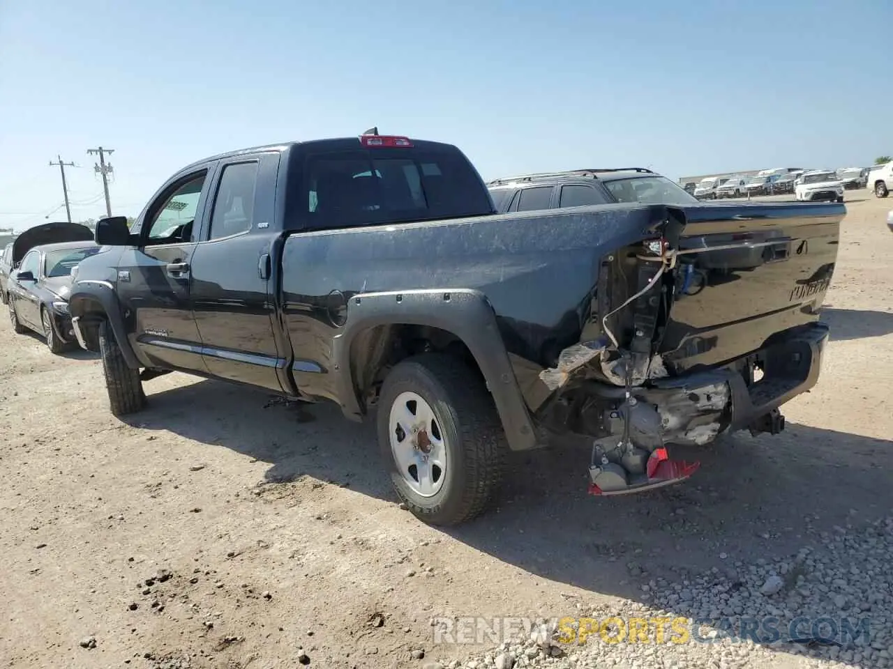 2 Photograph of a damaged car 5TFRY5F1XMX291908 TOYOTA TUNDRA 2021