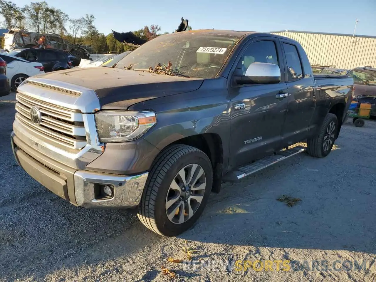 1 Photograph of a damaged car 5TFSY5F17MX295559 TOYOTA TUNDRA 2021