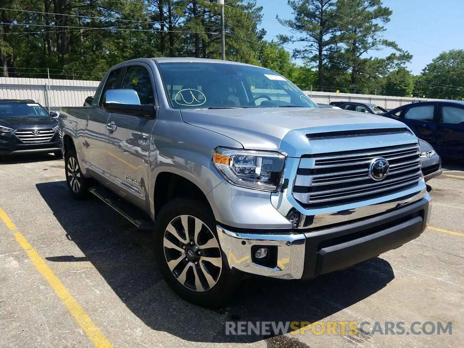 1 Photograph of a damaged car 5TFSY5F18MX277765 TOYOTA TUNDRA 2021