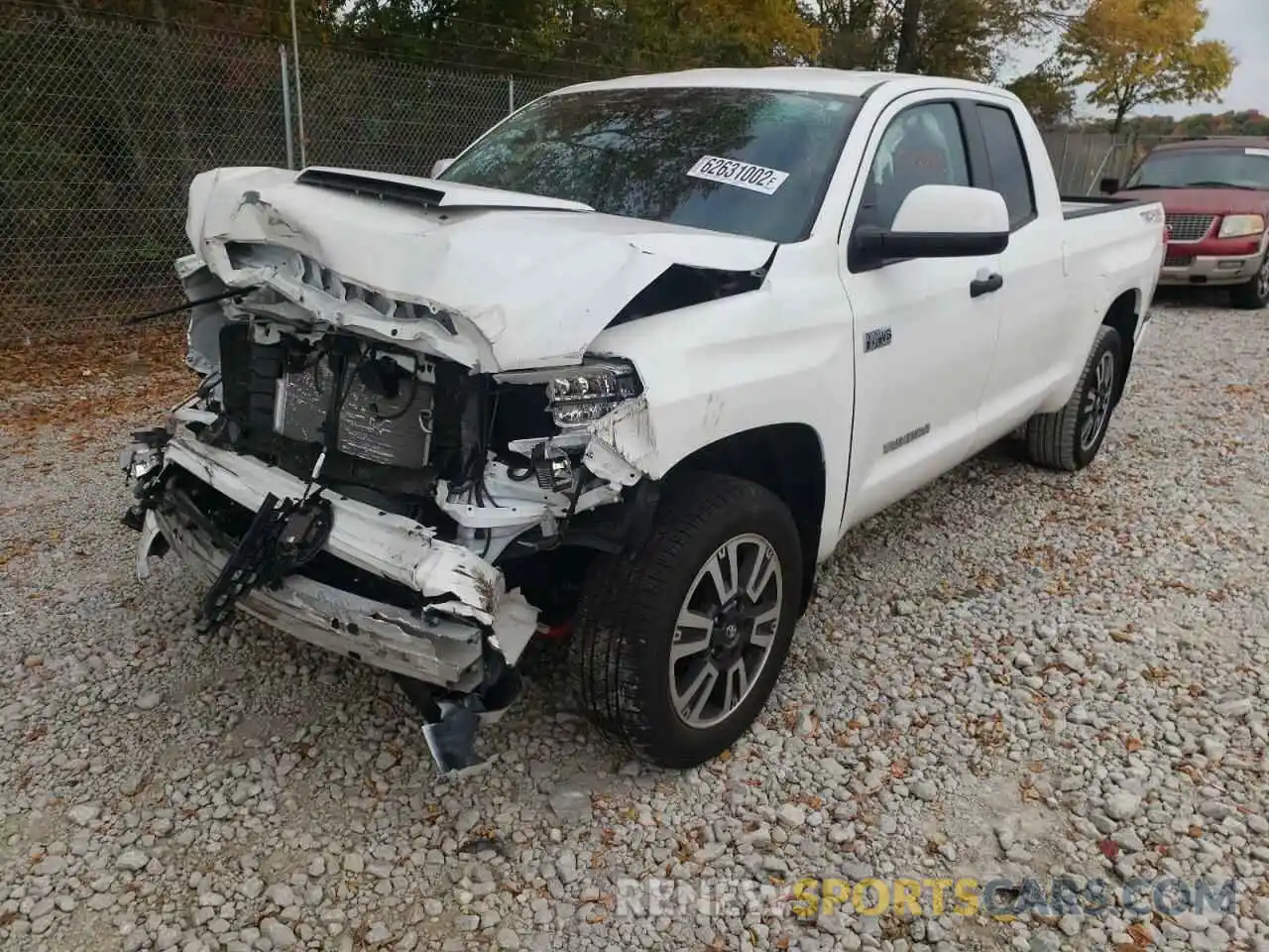 2 Photograph of a damaged car 5TFUY5F10MX048926 TOYOTA TUNDRA 2021