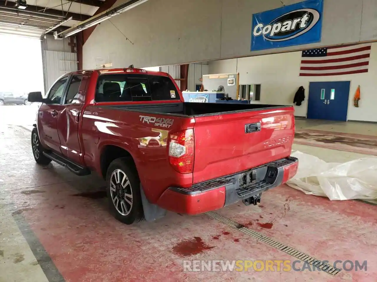 3 Photograph of a damaged car 5TFUY5F10MX983928 TOYOTA TUNDRA 2021