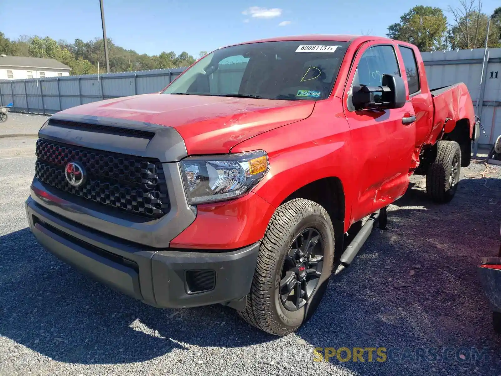 2 Photograph of a damaged car 5TFUY5F12MX959369 TOYOTA TUNDRA 2021