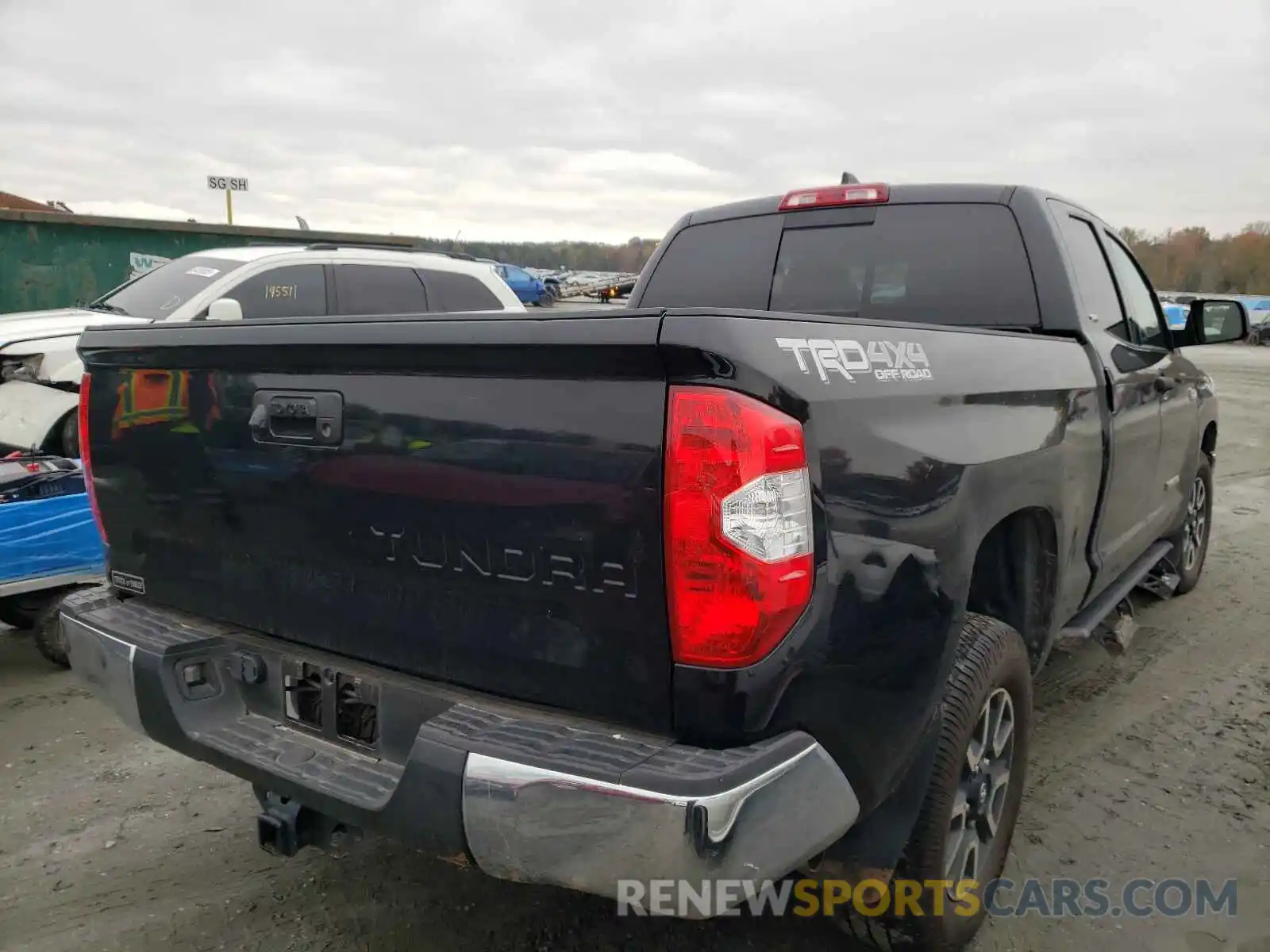 4 Photograph of a damaged car 5TFUY5F13MX002524 TOYOTA TUNDRA 2021