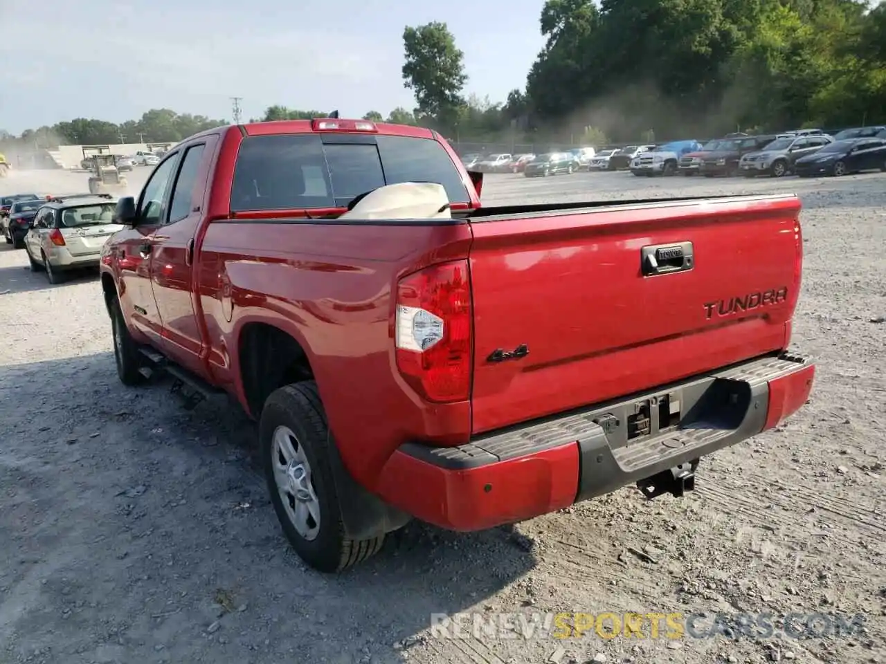 3 Photograph of a damaged car 5TFUY5F13MX997970 TOYOTA TUNDRA 2021