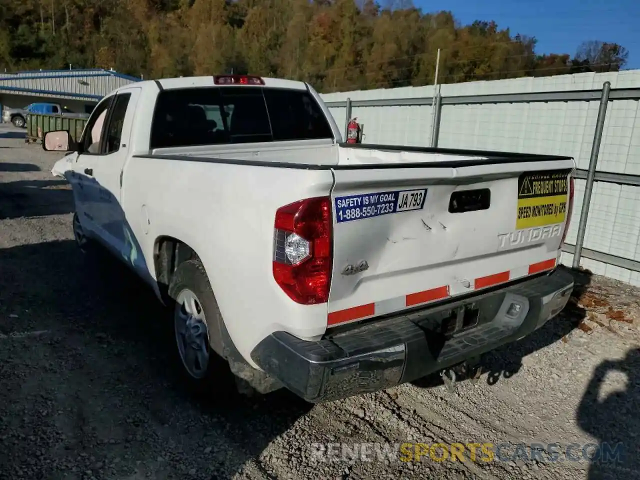 3 Photograph of a damaged car 5TFUY5F14MX019025 TOYOTA TUNDRA 2021