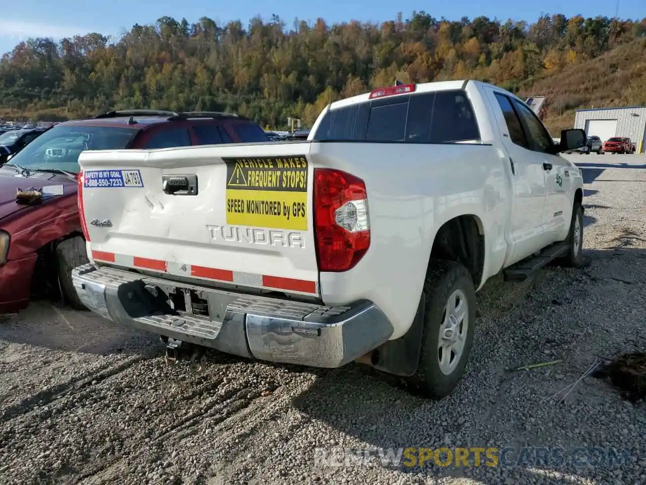 4 Photograph of a damaged car 5TFUY5F14MX019025 TOYOTA TUNDRA 2021