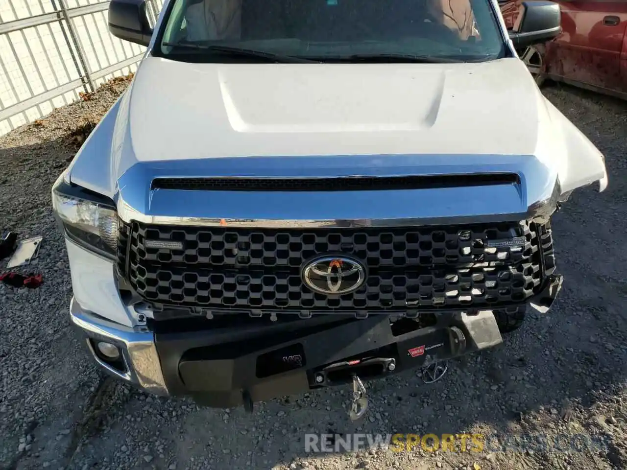 7 Photograph of a damaged car 5TFUY5F14MX019025 TOYOTA TUNDRA 2021