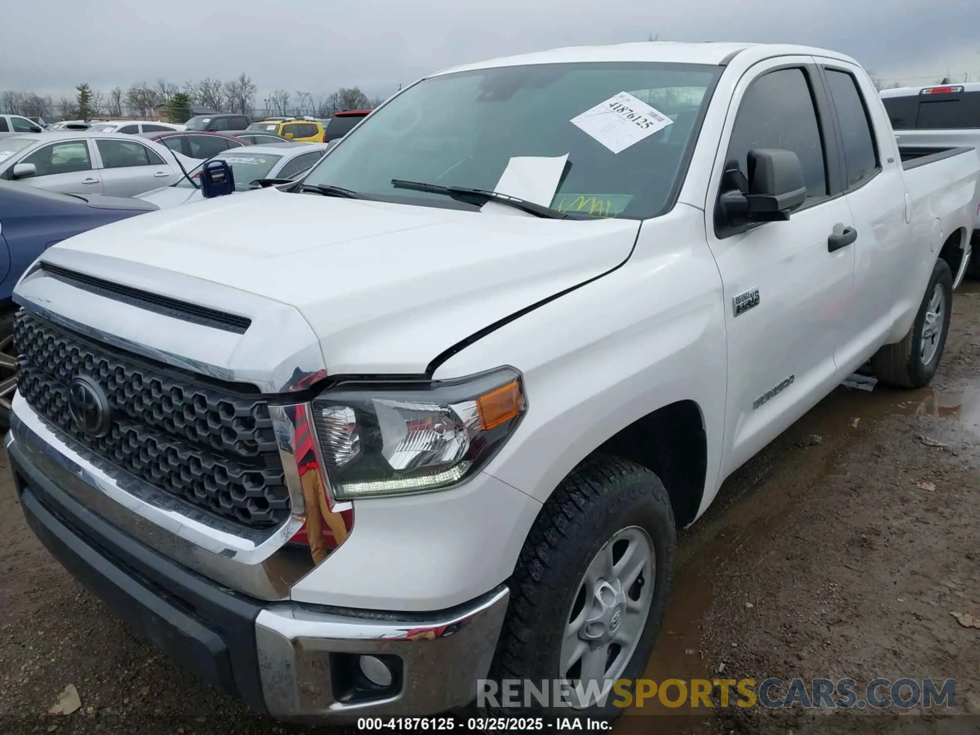 2 Photograph of a damaged car 5TFUY5F14MX032602 TOYOTA TUNDRA 2021