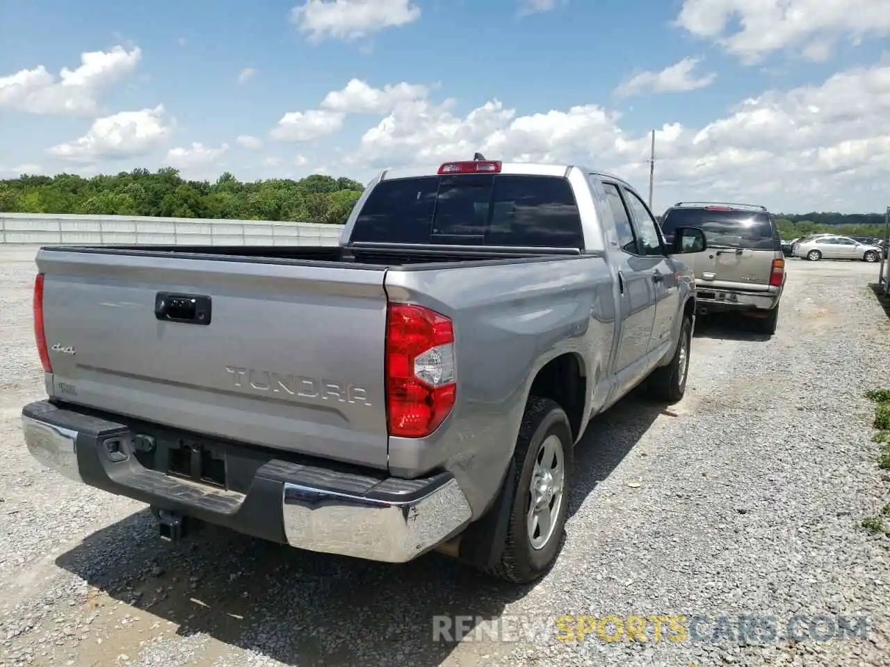 4 Photograph of a damaged car 5TFUY5F14MX976089 TOYOTA TUNDRA 2021