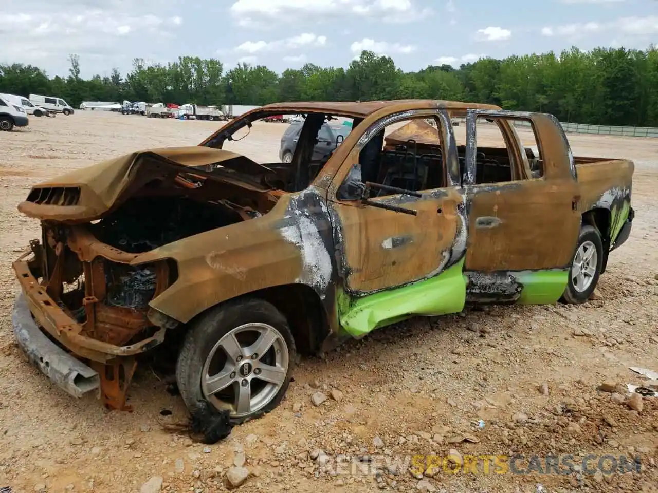 1 Photograph of a damaged car 5TFUY5F14MX998173 TOYOTA TUNDRA 2021