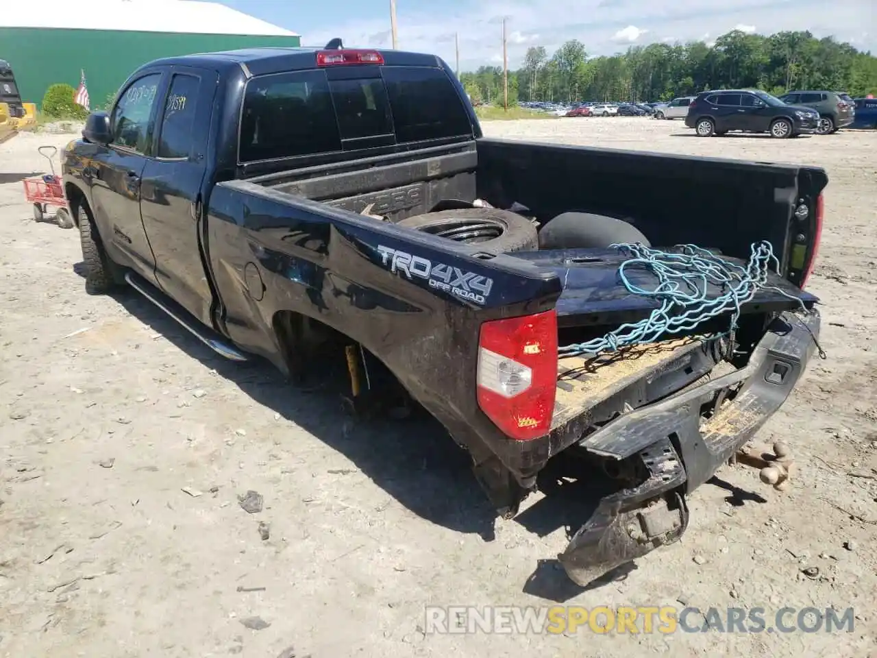 3 Photograph of a damaged car 5TFUY5F15MX966462 TOYOTA TUNDRA 2021