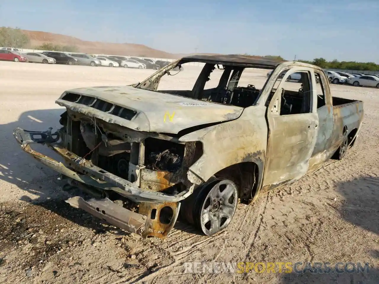 2 Photograph of a damaged car 5TFUY5F16MX962954 TOYOTA TUNDRA 2021