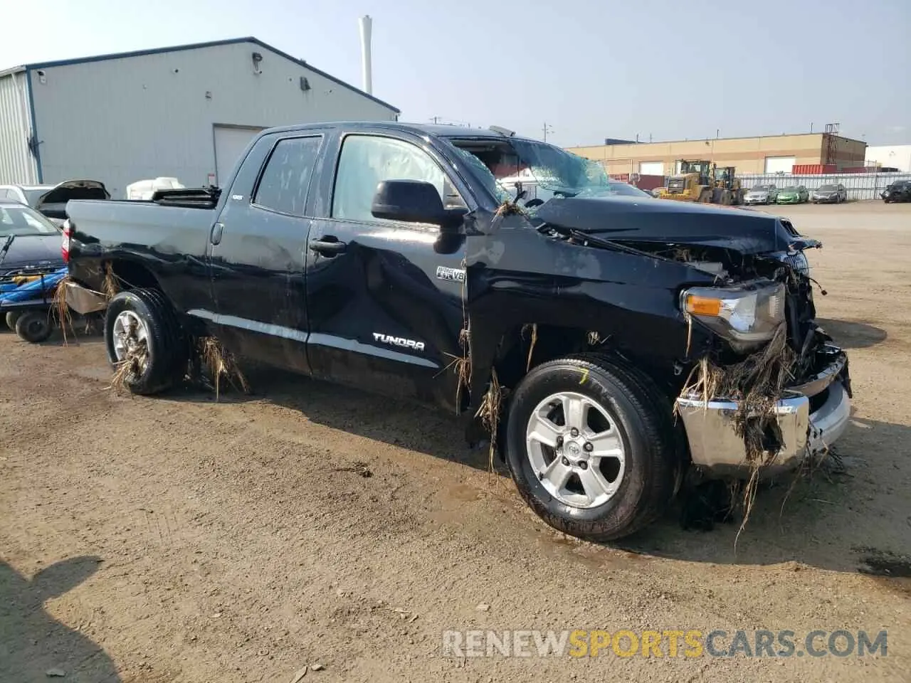 4 Photograph of a damaged car 5TFUY5F17MX027846 TOYOTA TUNDRA 2021