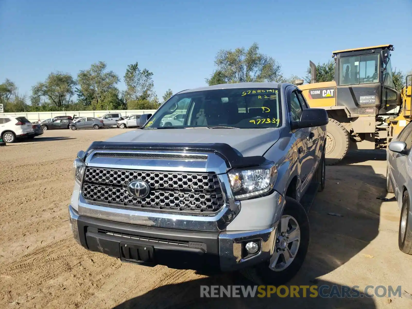 2 Photograph of a damaged car 5TFUY5F17MX977334 TOYOTA TUNDRA 2021