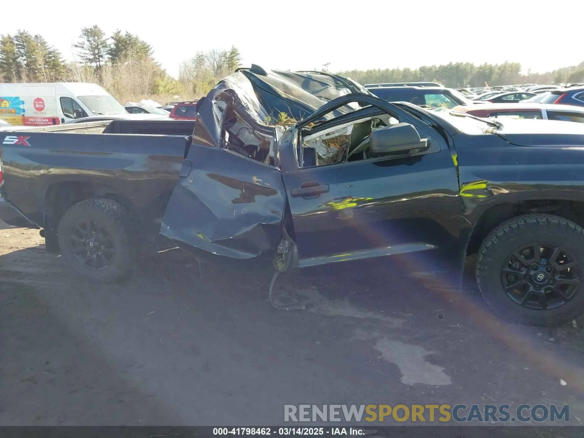 12 Photograph of a damaged car 5TFUY5F17MX989323 TOYOTA TUNDRA 2021