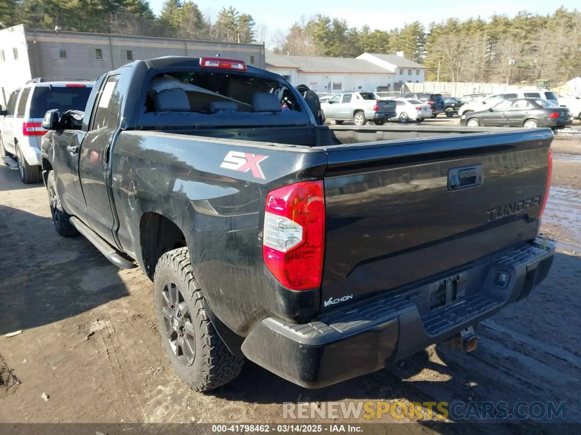3 Photograph of a damaged car 5TFUY5F17MX989323 TOYOTA TUNDRA 2021