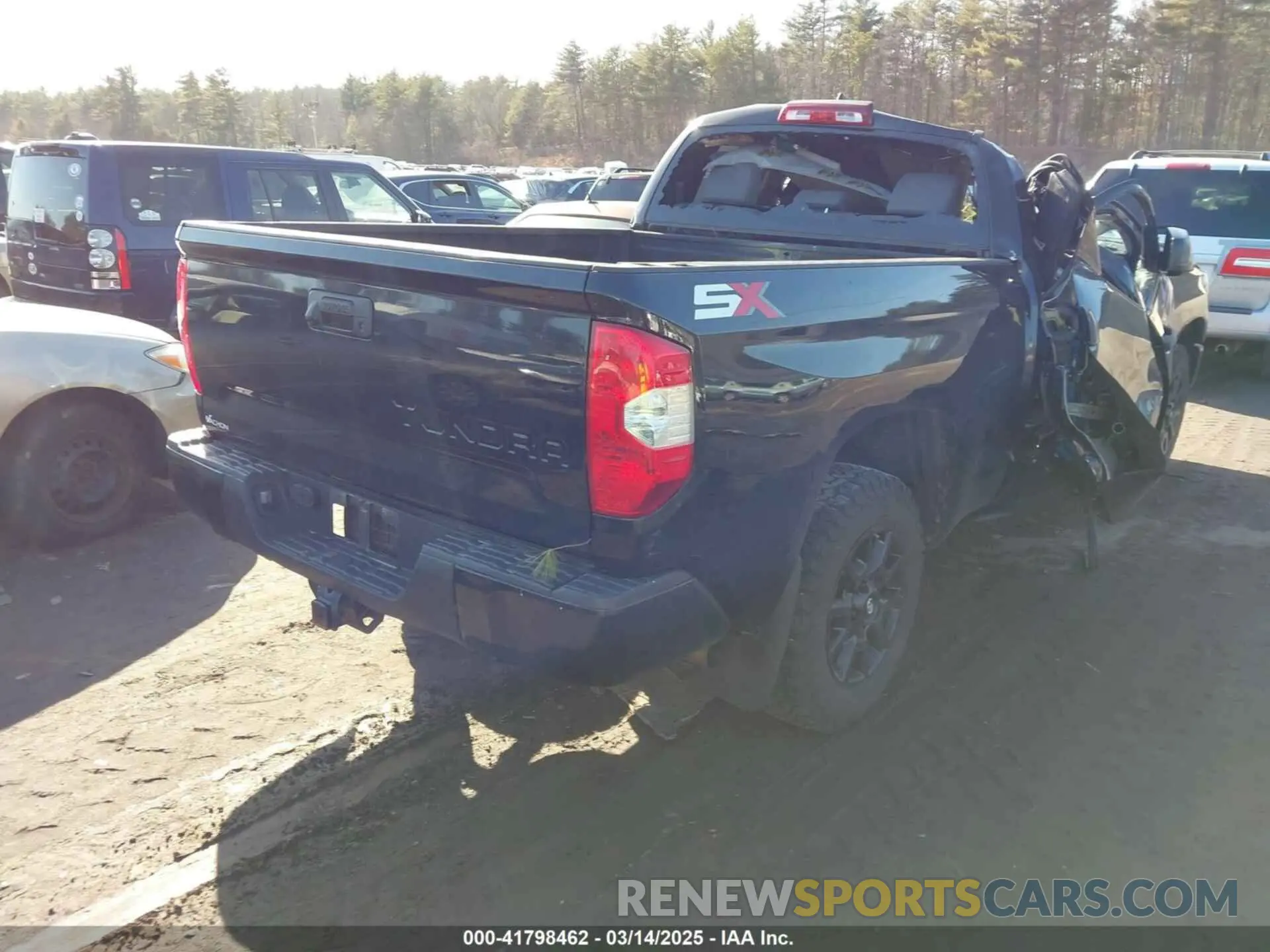 4 Photograph of a damaged car 5TFUY5F17MX989323 TOYOTA TUNDRA 2021